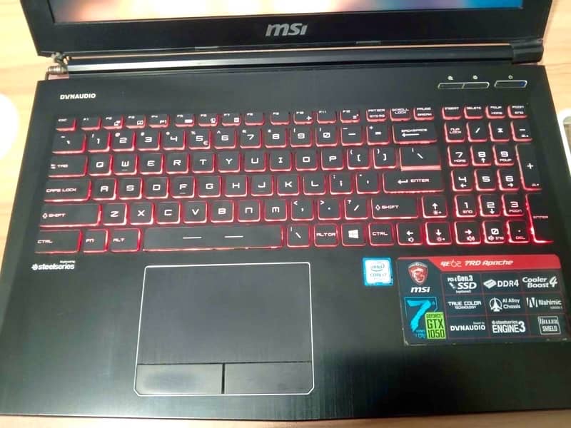 MSI GE62 7RD Apache 5