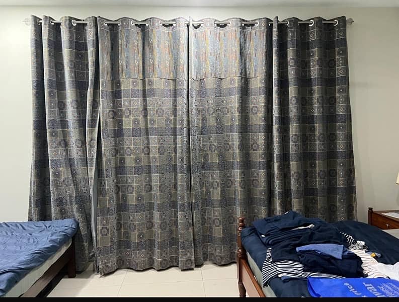 LUXURY CURTAINS WITH LINING  (8 PANELS) 11