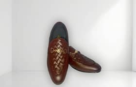 Men's Brown Rexine Casual Dress Shoes