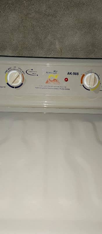 All Karam ki new washing machine urgent sale 5