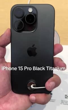 i phone 15pro jv 128 10/10 condition