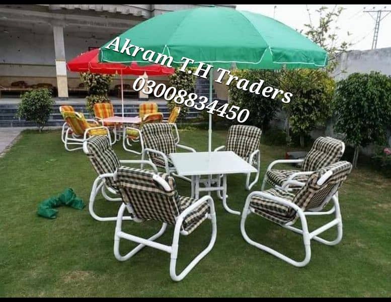 imported outdoor and cuatmize umbrella available. . . 14