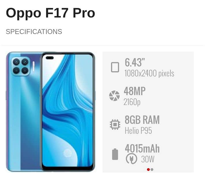 Oppo F17 Pro 8/ 128 0