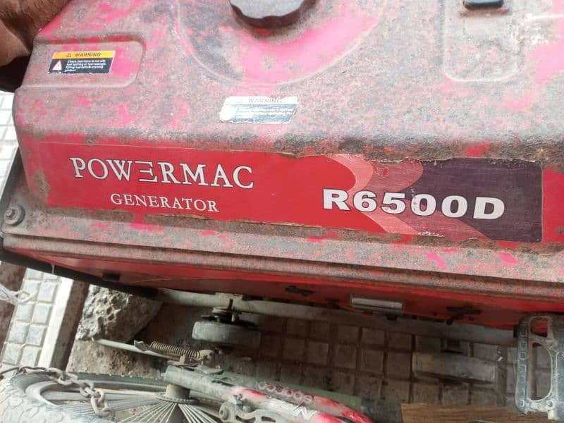 POWERMAC R6500 GENERETOR GREAT CONDITION IN RS:44999 5