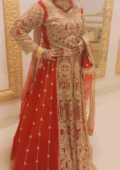 bridal lehenga for sale bilkul new