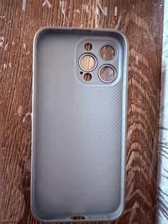 IPhone 15 Pro Max cover in AG glass natural titanium colour