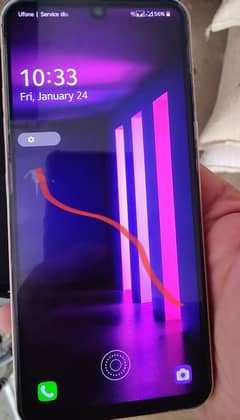 Lg V60 minor glass Crack