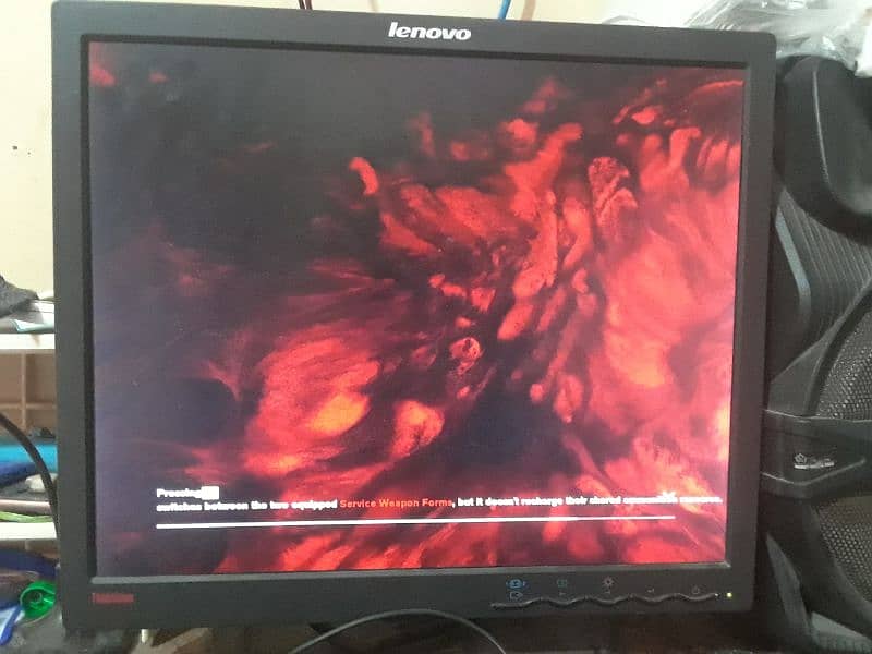 Lenovo  60hz monitor with original hydrologic stand 2