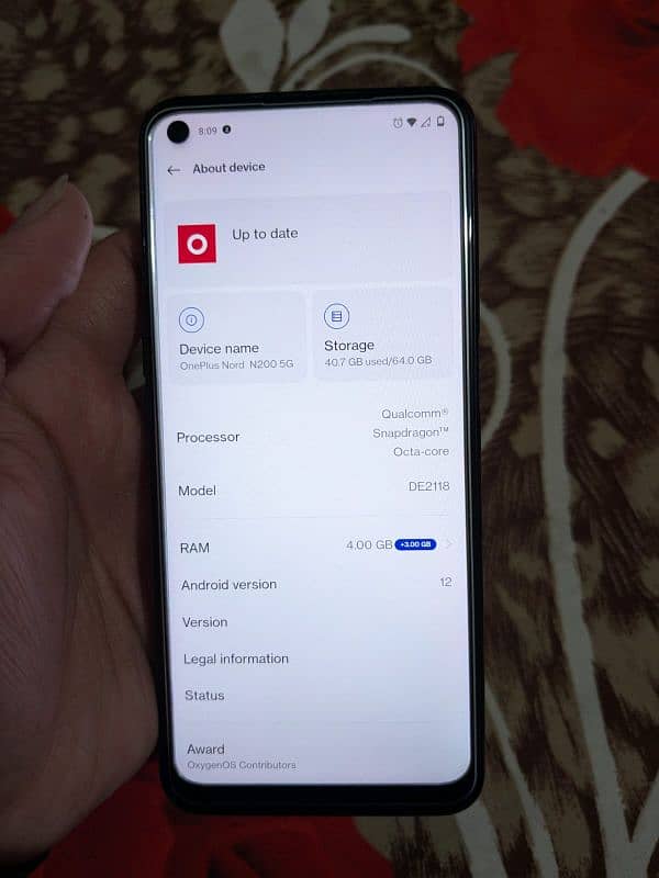 OnePlus Nord n200 4+3/64 non pta all ok condition 10/9 3