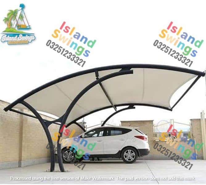 car parking shed/ tansail sheet/ fiber shed/ car parking/ 0