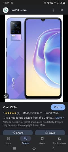 vivo V21e