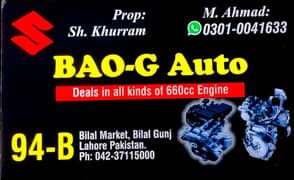 Deals in all kinds of japenese engines 660cc to 1800cc