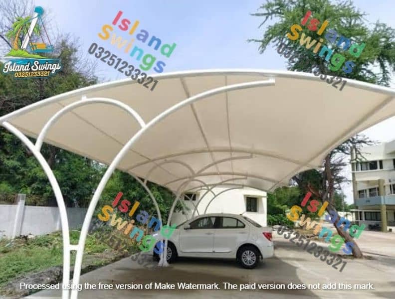 car parking shed / car parking/ fiber shed / tansail sheet shed/ 2