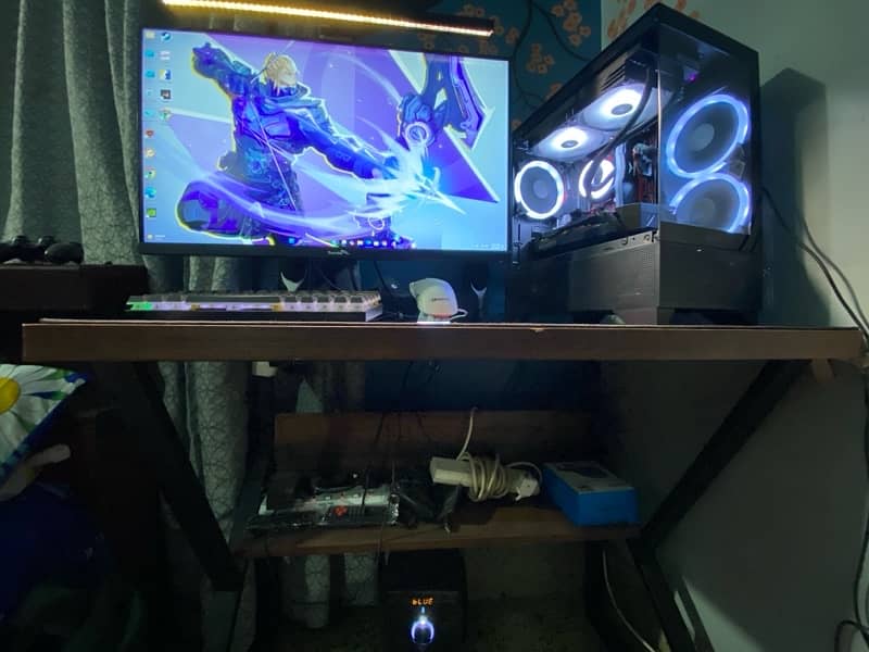 PC Build with Monitor and all the accessories 12