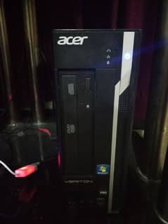 Low Range Gaming Pc Acer PC With LCD and USB Hub & Sound Card.