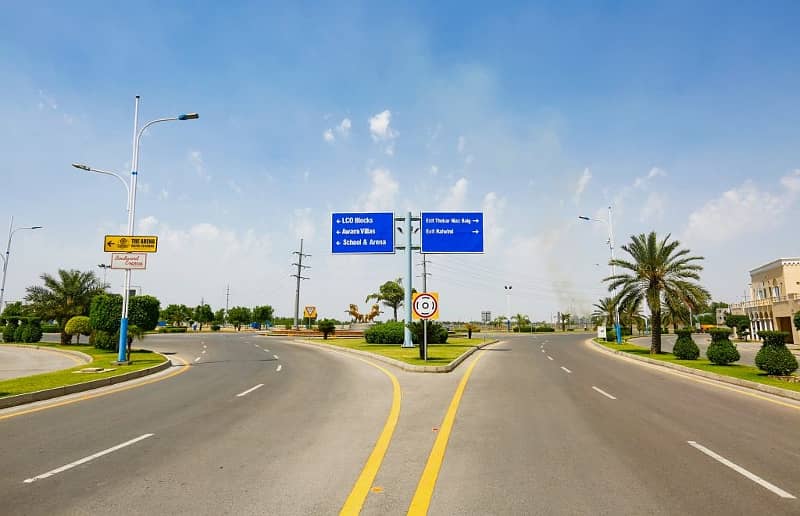 1 Kanal Residential Plot For Sale In Tipu Sultan Block Bahria Town Lahore 2