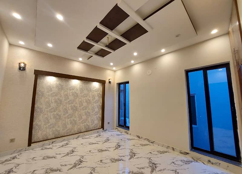 5 Marla Brand New Designer House For Sale On Most Prime Location Of Bahria Town Lahore 14