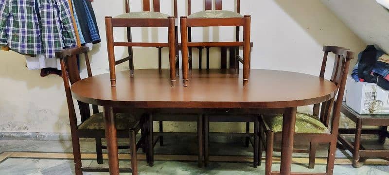 Dining Table with 6 chairs 1