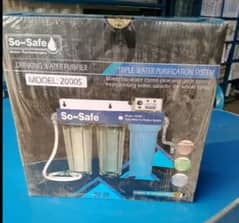 So Safe Triple Stage Water Purification System  UV Lamp 9" Phillips