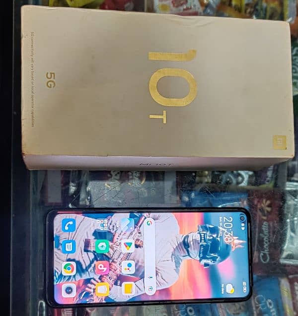 Mi 10t . 5g  8. gb 128gb  10by 9 condition limited offer in 2 days 2