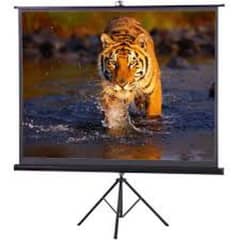 multi media projector screen