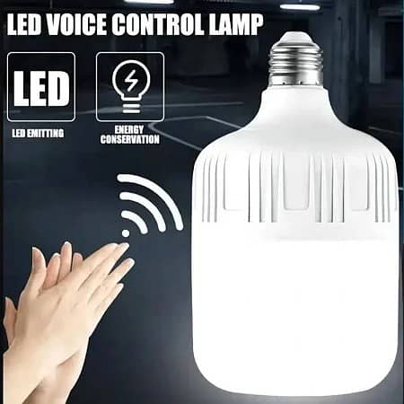 Voice-Activated Sound Sensor LED Bulb – Energy-Saving Auto On/Off Sma 0