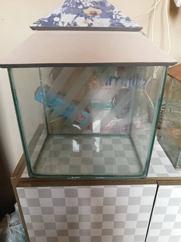 Fish aquarium accessories and 2 aquariums for sale 2