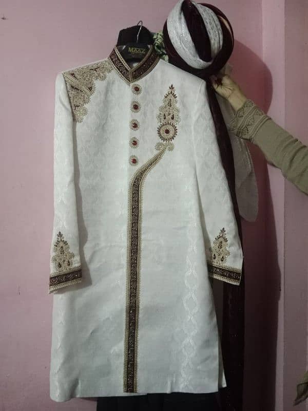 sherwani with kulla for sale 0