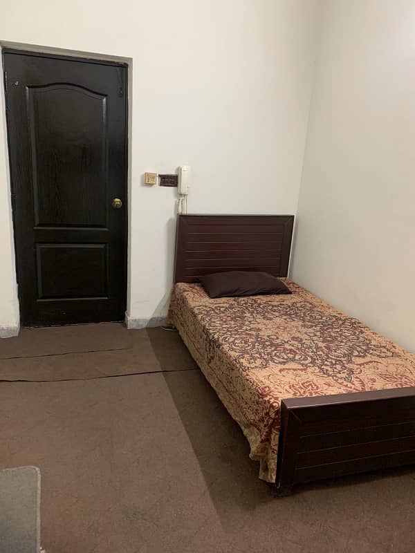 Semi Furnished small bedroom available for rent in askari 10 3