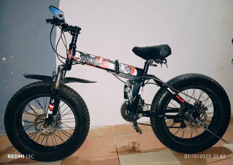 Land Rover Fat tyres Bicycle 0