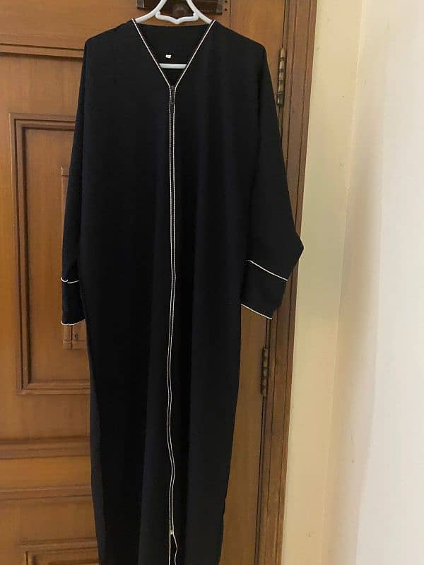 Imported Saudi Abaya (Zipper Abaya) 0