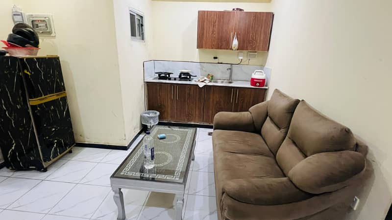 One bedroom fully furnished for rent in bahria towan Rawalpindi phase 4 The grandy plaza 2