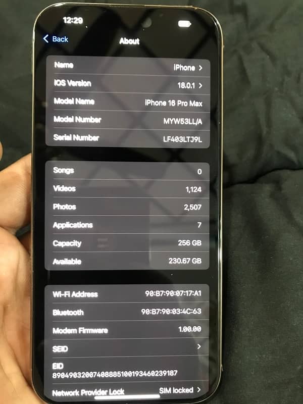 i phone 16 pro max desert titanium 256 gb jv lla model 6