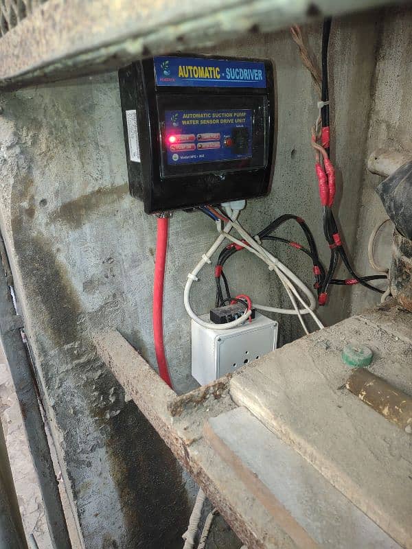 Fully Automatic Suction Pump Water Sensor Controller 3