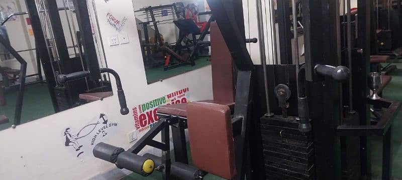 old gym machinery reasonable price 8