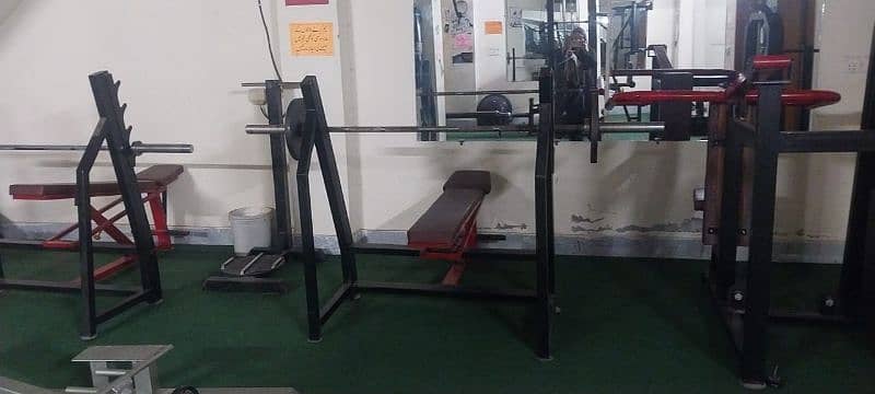 old gym machinery reasonable price 15