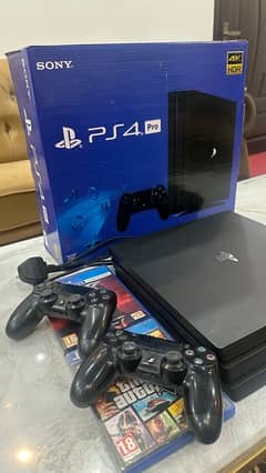 PLAYSTATION 4 PRO 1TB WITH PHYSICAL + DIGITAL GAMES