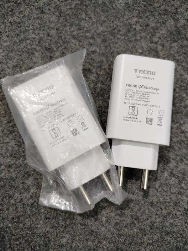 Tecno Charger With Cable 1