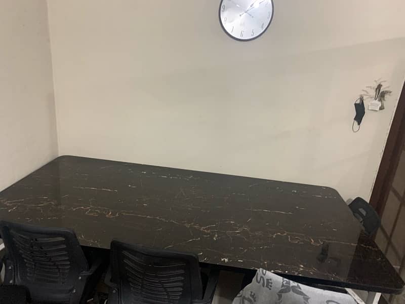 office table with chairs 0