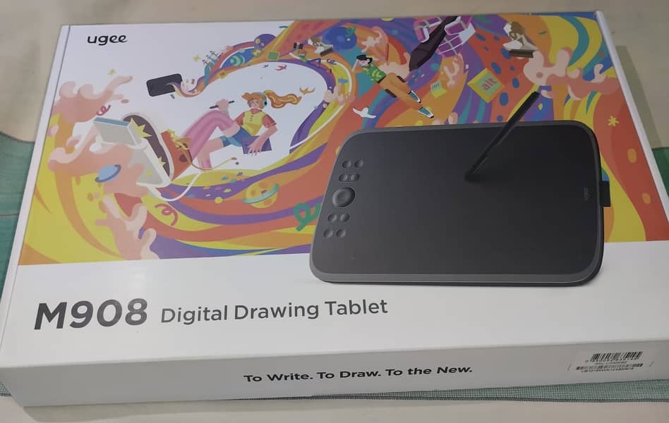 Ugee M908 Digital Drawing Tablet 0