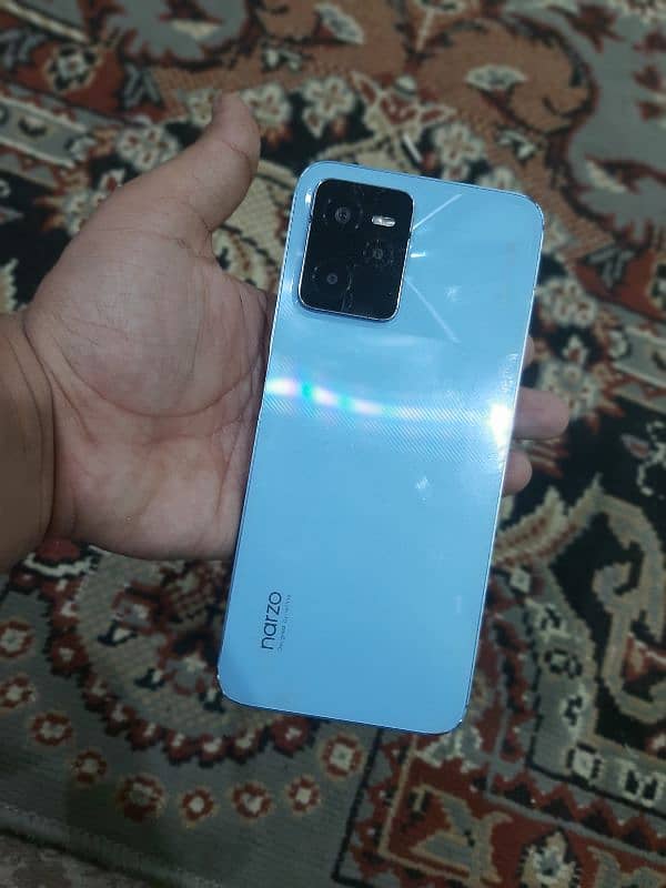 Realme Narzo 50A 4/64 Gb fingerprint ok condition 10 by 9 no any falt 0