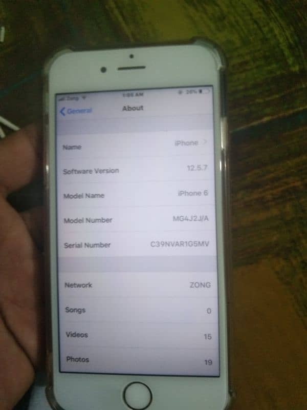 Iphone 6 pta approved ram 64 gb. . . 03141162062 4