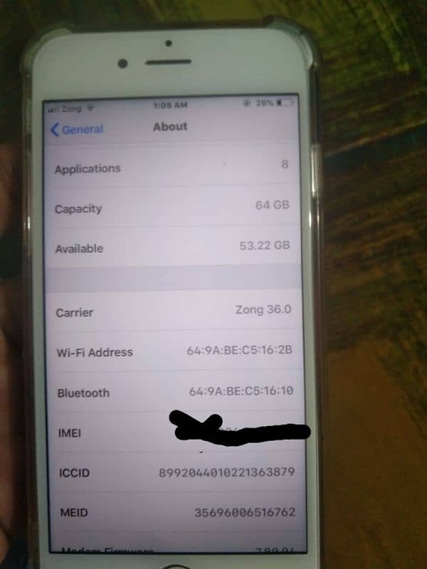 Iphone 6 pta approved ram 64 gb. . . 03141162062 5