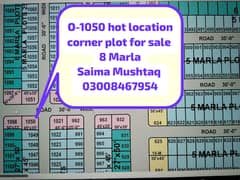 8 Marla Plot for sale in O Block Al-Rehman Garden Phase 2 Lahore