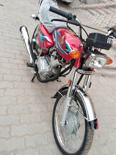 Honda CG-125 Punjab number