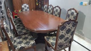 10 chairs and dinning table