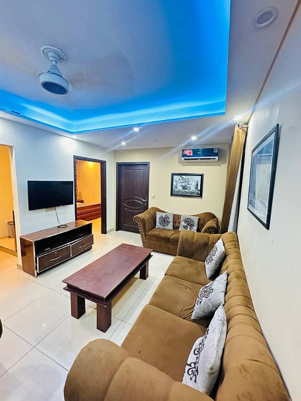 A Beautiful 2 BedRooms Luxury Apartment Rent On Daily Bahria Town Lhr 0