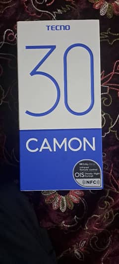 tecno camon 30 brand new complete box only cal