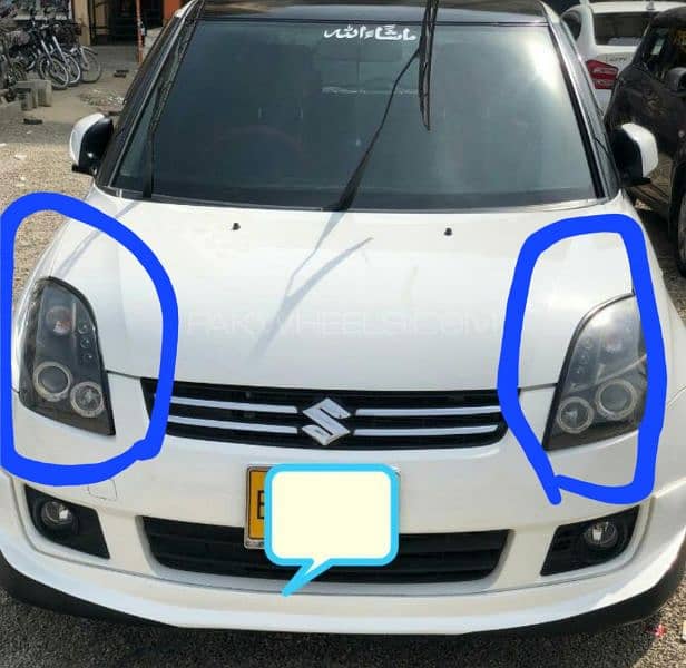 swift headlamp 2010 to 2018 sporty in used 2