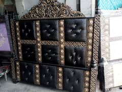 Beautiful Design King Size Bed with Mattress Urgent For sale